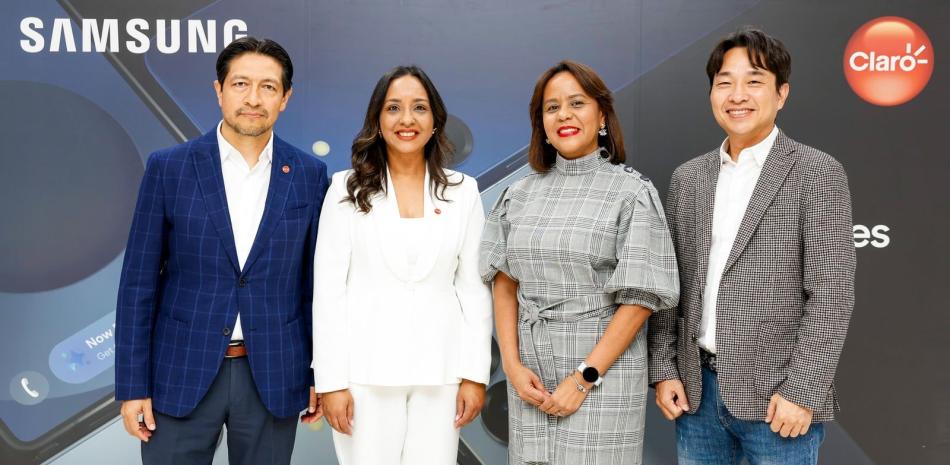 Óscar Reyna, Yáskara Sánchez, Jazmín Martínez y Jo Eugene