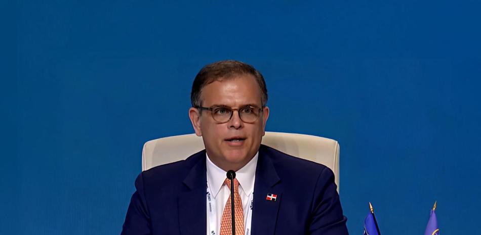 El ministro de Hacienda, Jochi Vicente.