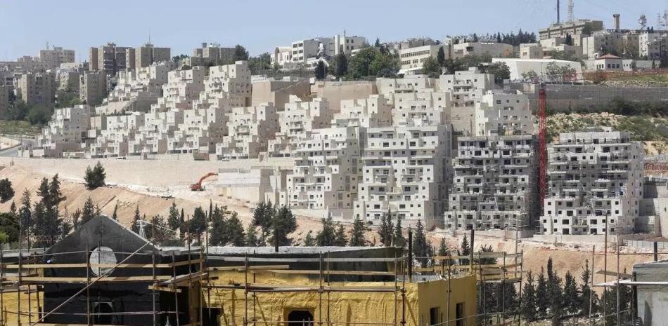 Vista de un asentamiento israelí.