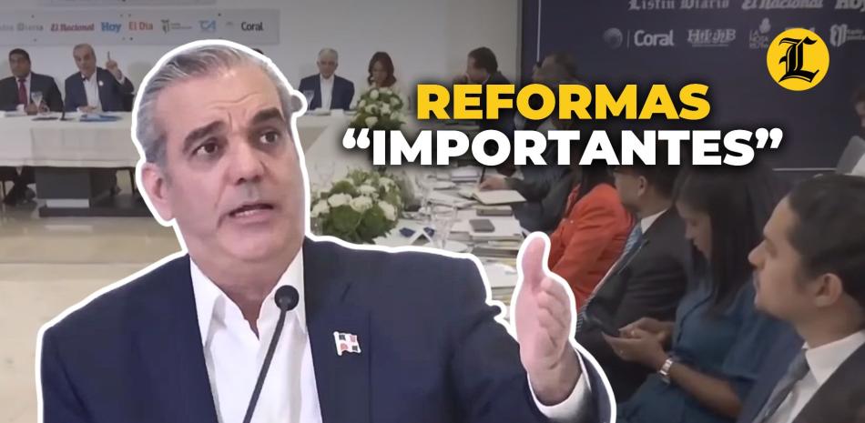 Abinader realizó estas declaraciones al exponer sobre las reformas “importantes” que ha desarrollado durante su gestión, así como los programas de ayuda social.