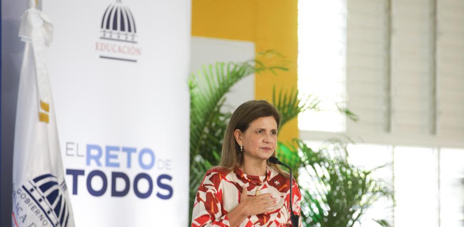 Raquel Peña, vicepresidenta de la República.