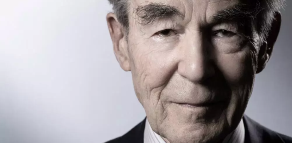 El exministro de Justicia francés Robert Badinter,