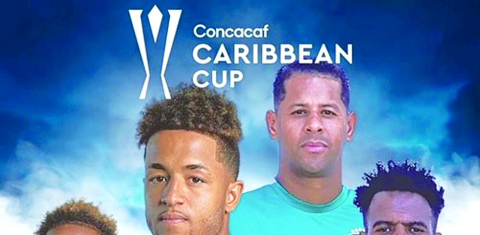Varios de los integrantes de los equipos Cibao FC y O&M los cuales se enfrentarán este jueves en las semifinales de la Copa del Caribe.