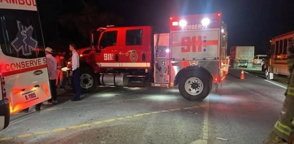 Tres de seis alemanes están en estado crítico tras accidente en el Boulevard Turístico del Este