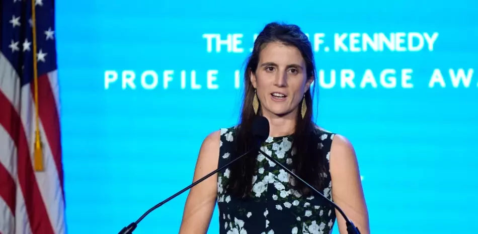 Archivo, Tatiana Schlossberg, hija de Caroline Kennedy y Edwin Schlossberg