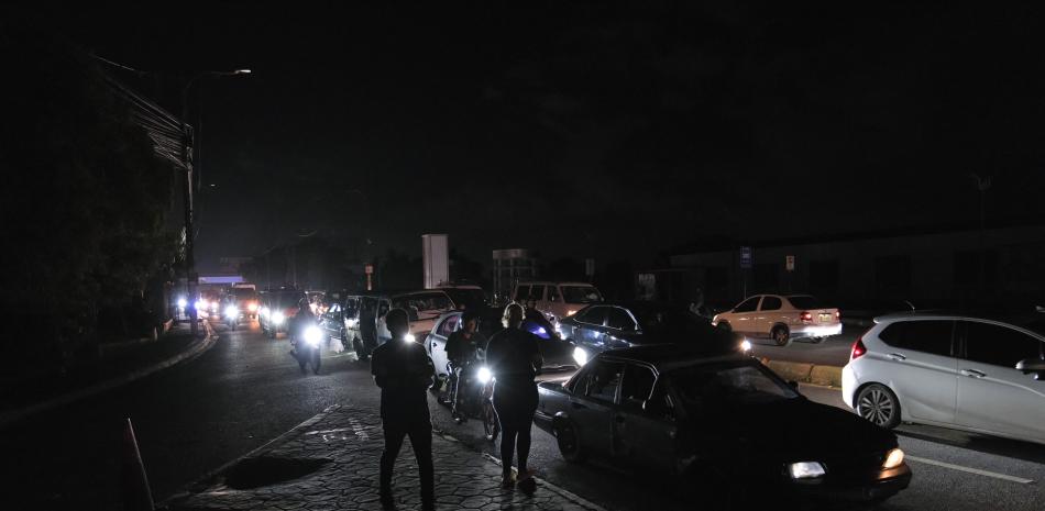 El apagón general causó estragos en el sector transporte.