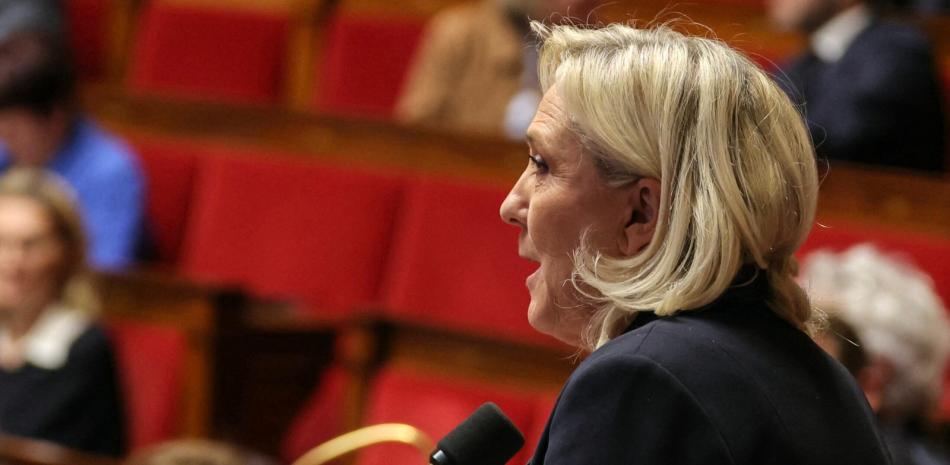 Marine Le Pen, líder francesa de la ultraderecha.
