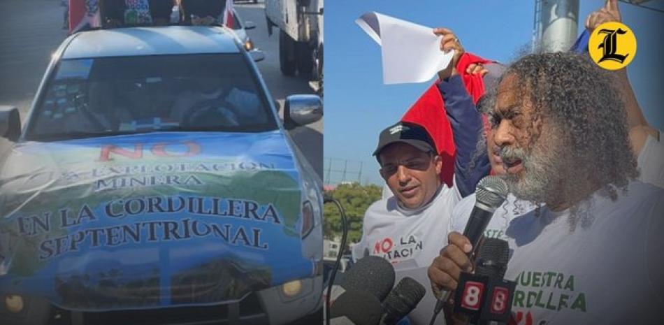 La caravana fue escoltada por un gran contingente de miembros de la Policía Nacional y el Ejército de la República Dominicana, encabezados por el general Juan Bautista Jiménez Reinoso, director de la regional Cibao Central de la PN.<br /><br />https://listindiario.com/la-republica/20260128/cientos-unen-marcha-caravana-explotacion-minera-cordillera-septentrional_891689.html