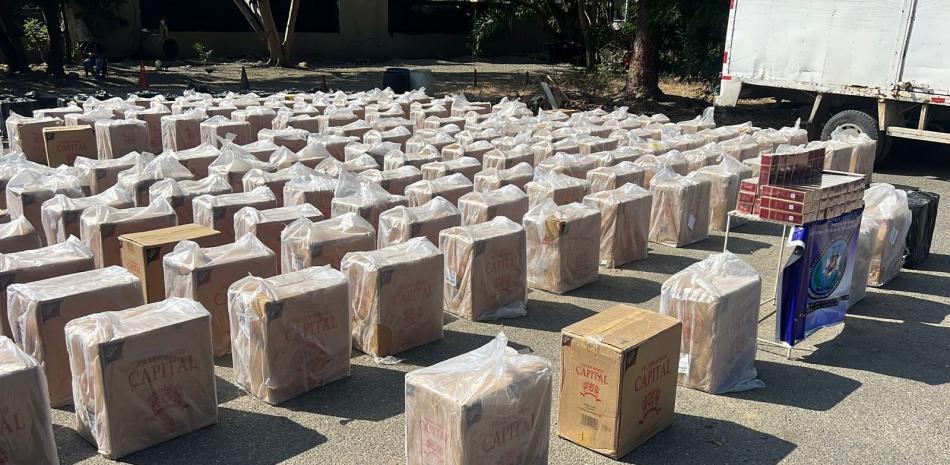 Contrabando de cigarrillos en Navarrete