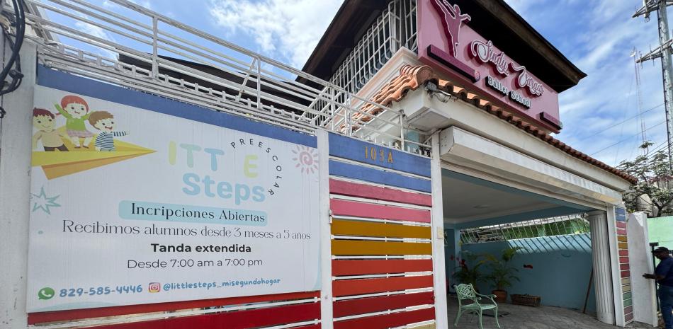 Fachada de la guardería donde una empleada maltrató a una niña en SDE