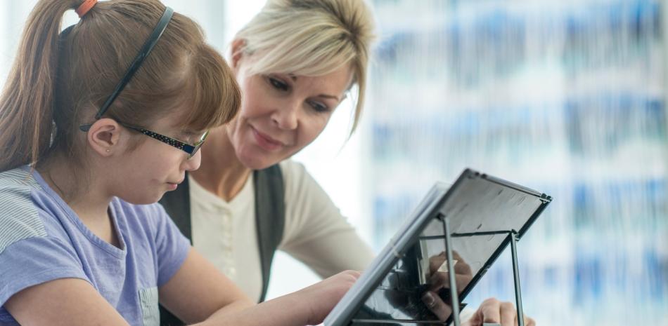 Personas con discapacidad visual