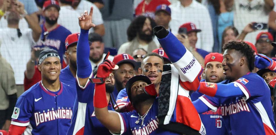 La selección dominicana en el Clásico Mundial de Béisbol.