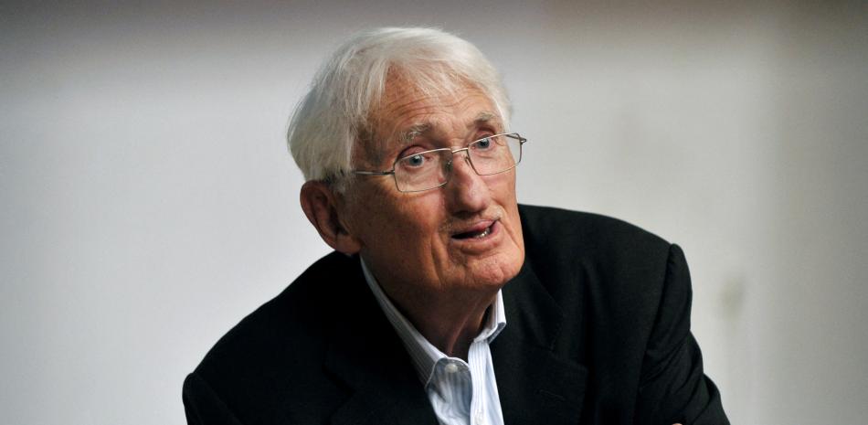 El filósofo Jürgen Habermas