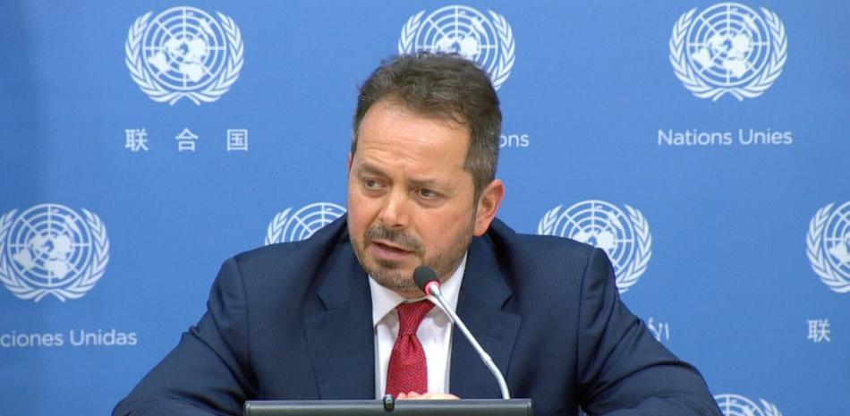 Carlos Ruiz Massieu es el representante especial de la Organización de Naciones Unidas en Haití.