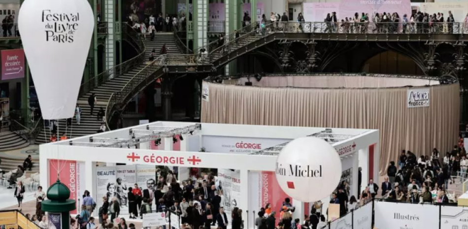 La historieta fue la invitada de honor del Festival del Libro de París.