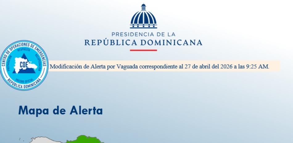 COE reporta 10 acueductos fuera de servicio y 12 provincias en alerta