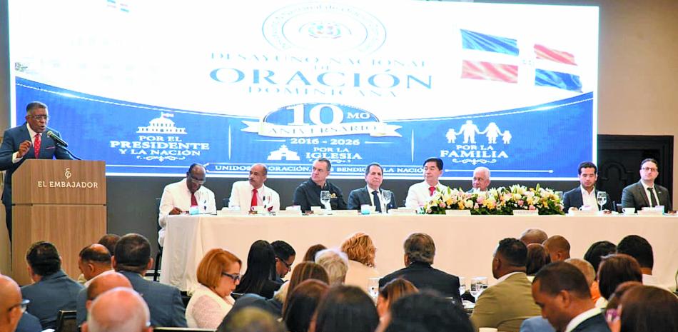 Celebran la décima versión del "Desayuno Nacional de Oración 2026",