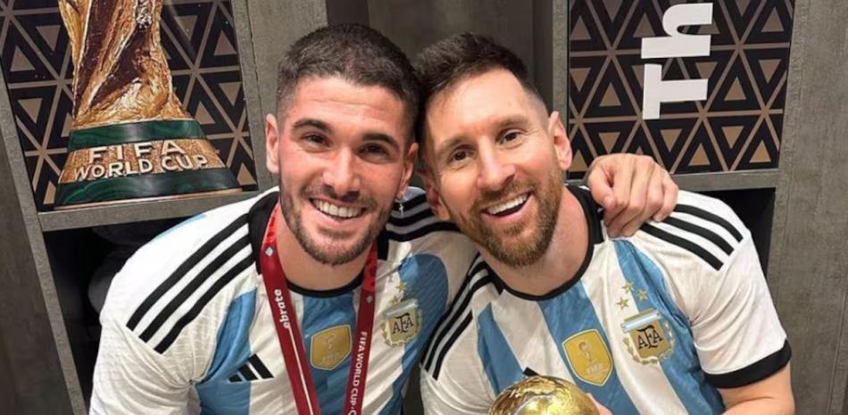 Rodrigo De Paul y Lionel Messi, dos de las figuras más importantes para Argentina.