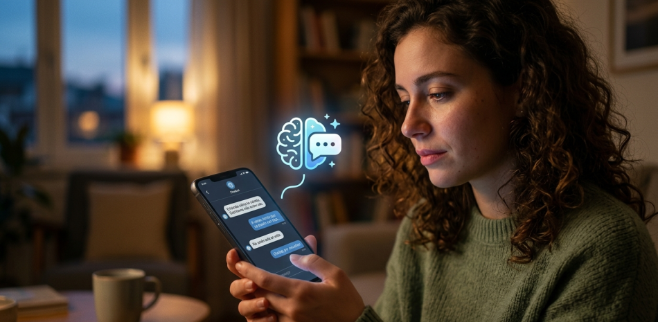 Cada vez más personas recurren a la inteligencia artificial en busca de consejos, apoyo emocional y orientación para problemas personales.