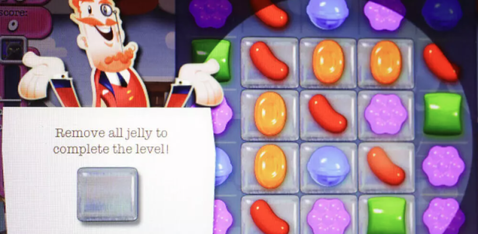 Juego Candy Crush Saga.
