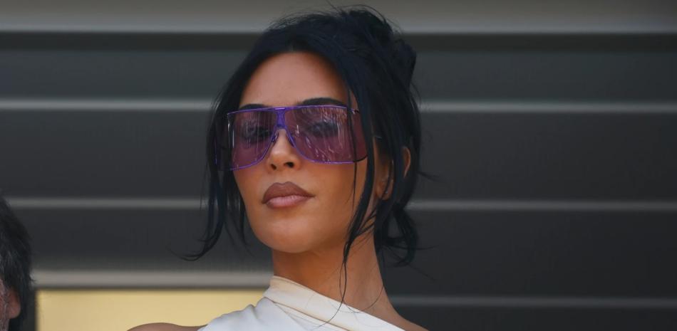 Kim Kardashian accompanies Lewis Hamilton at the Monaco Grand Prix