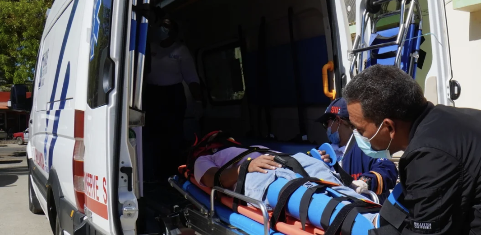 Cada día ingresan al hospital Cabral y Báez entre 22 y 30 pacientes accidentados.