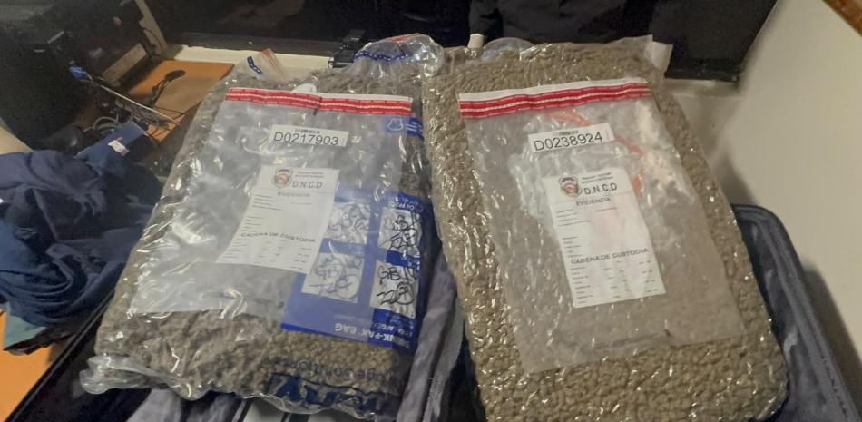 Marihuana ocupada en el AILA