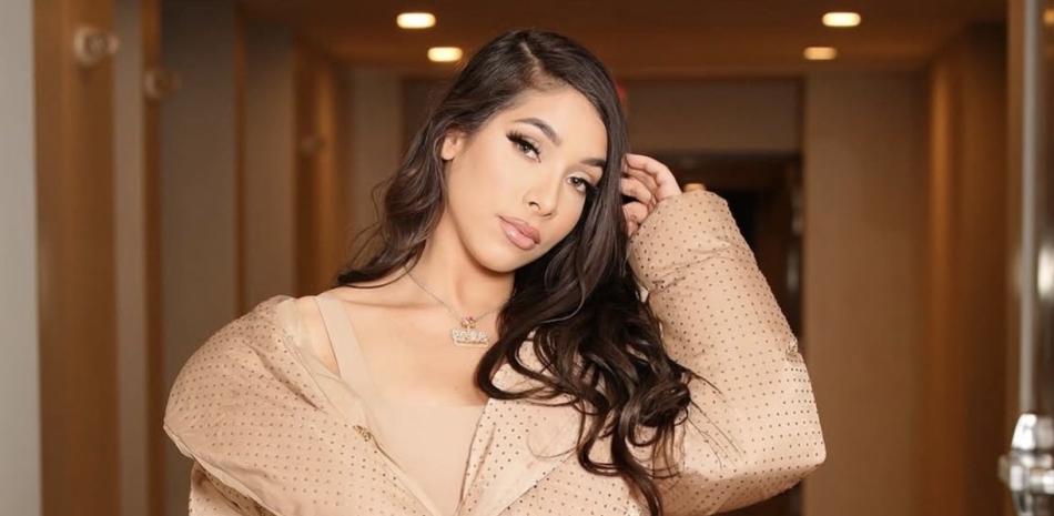 Angélica Gutiérrez, conocida como La Gigi, es conocida por sus temas en la música urbana dominicana.