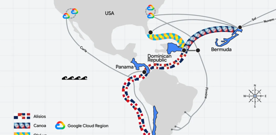 Cómo Google refuerza la conectividad global con nuevos cables submarinos
