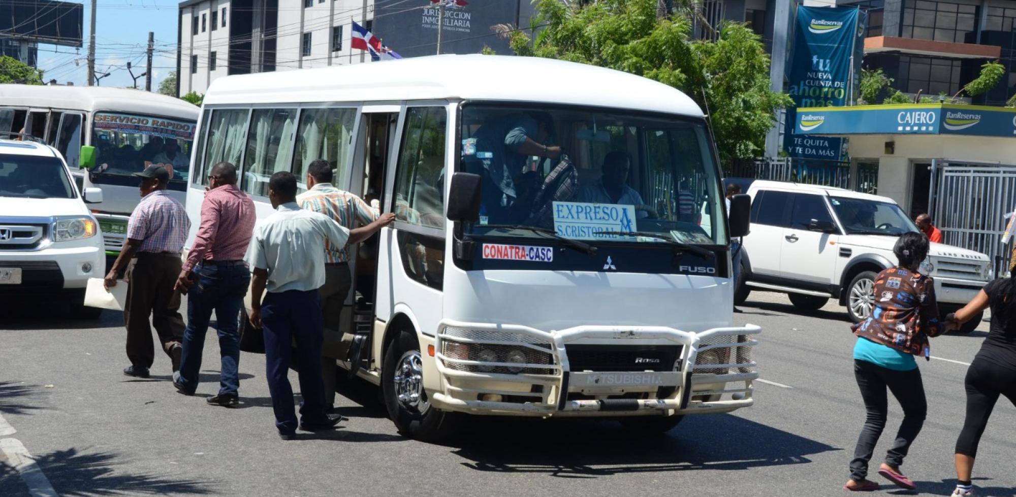 Autobús asociado a Conatra, federación que no respondió a los resultados de la auditoría