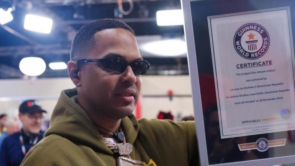 Santiago Matías busca romper su propio récord y obtener un segundo título de Guinness con “Planeta Alofoke”