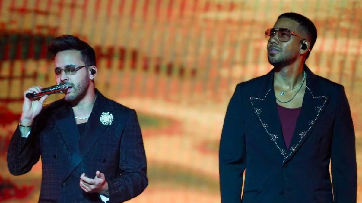 Romeo Santos une por primera vez a “Los Príncipes” Prince Royce y Frank Reyes en concierto en NJ