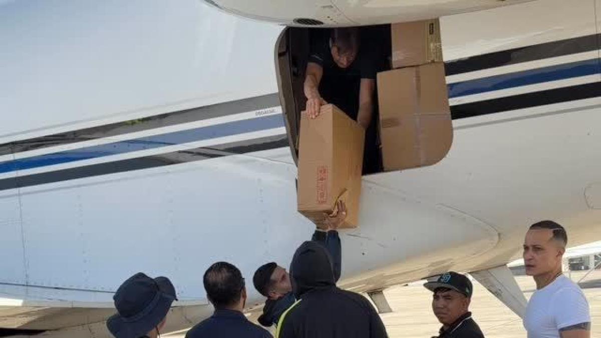 Llega a Venezuela primer avión con donaciones de República Dominicana