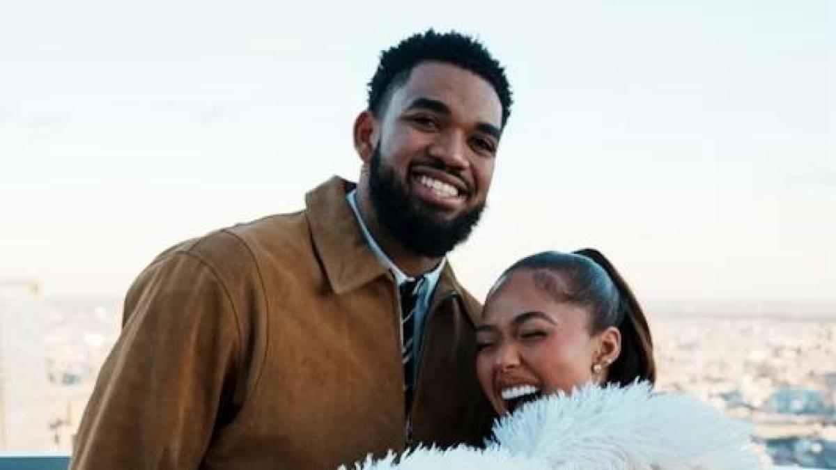 Karl-Anthony Towns se casa con Jordyn Woods