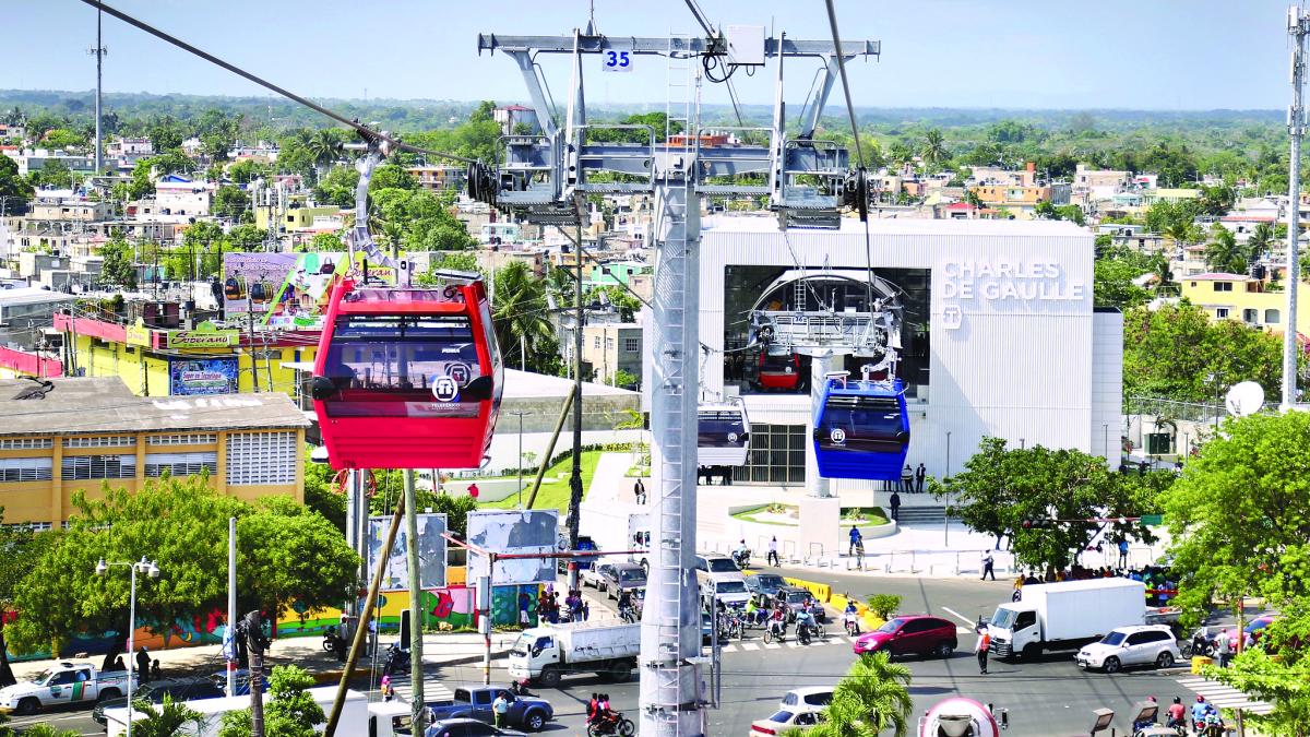 Suspenden servicios de la Línea 1 del Teleférico de Santo Domingo por condiciones climáticas
