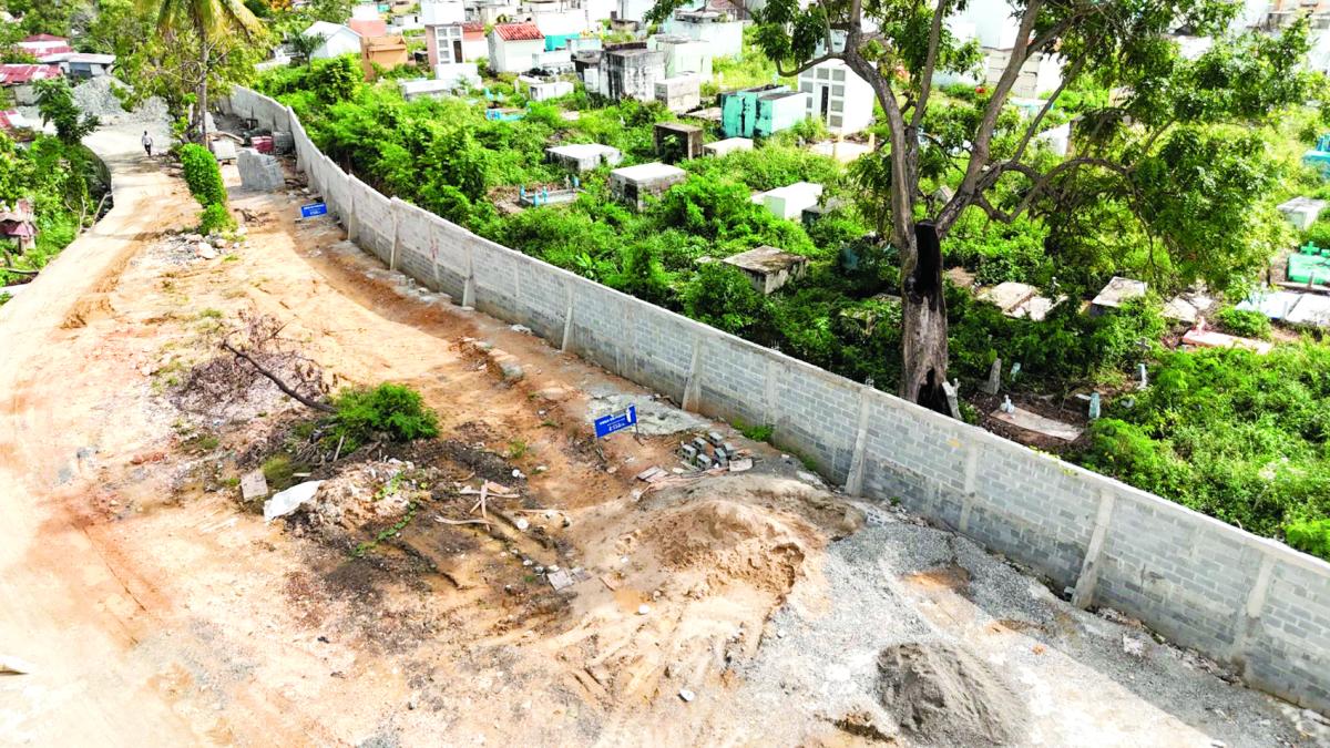 Alcaldía reacciona contra vandalismo en el cementerio Cristo Redentor