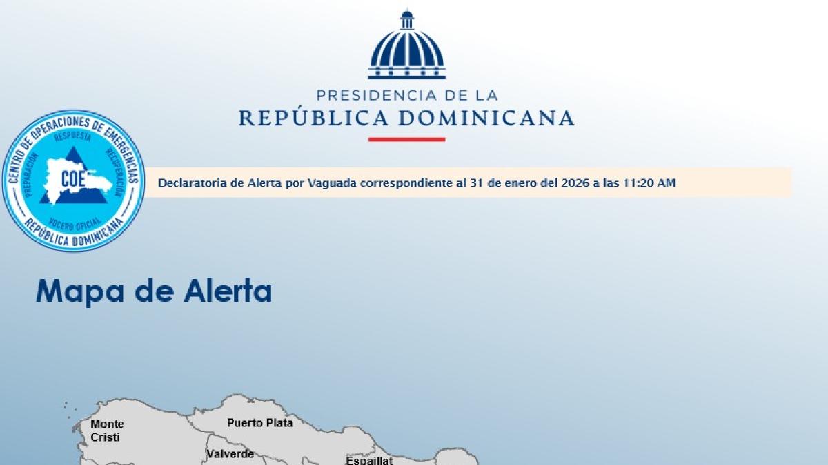 Cinco provincias en alerta verde por vaguada