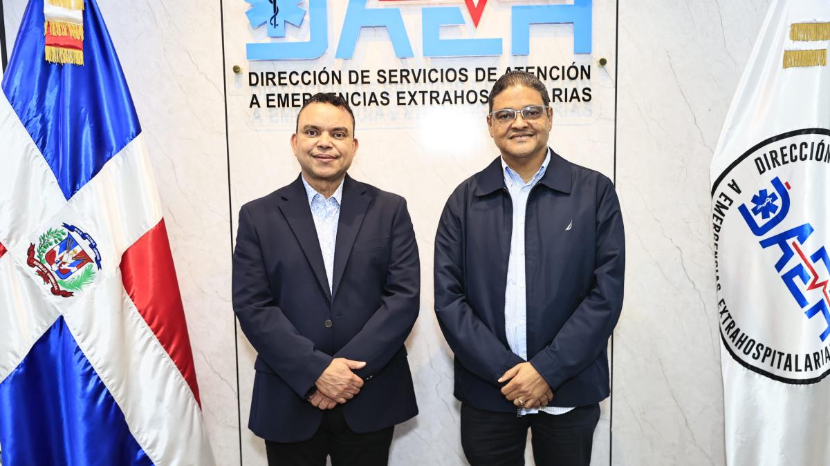 SNS y DAEH coordinan plan para mejorar atención a emergencias en el país