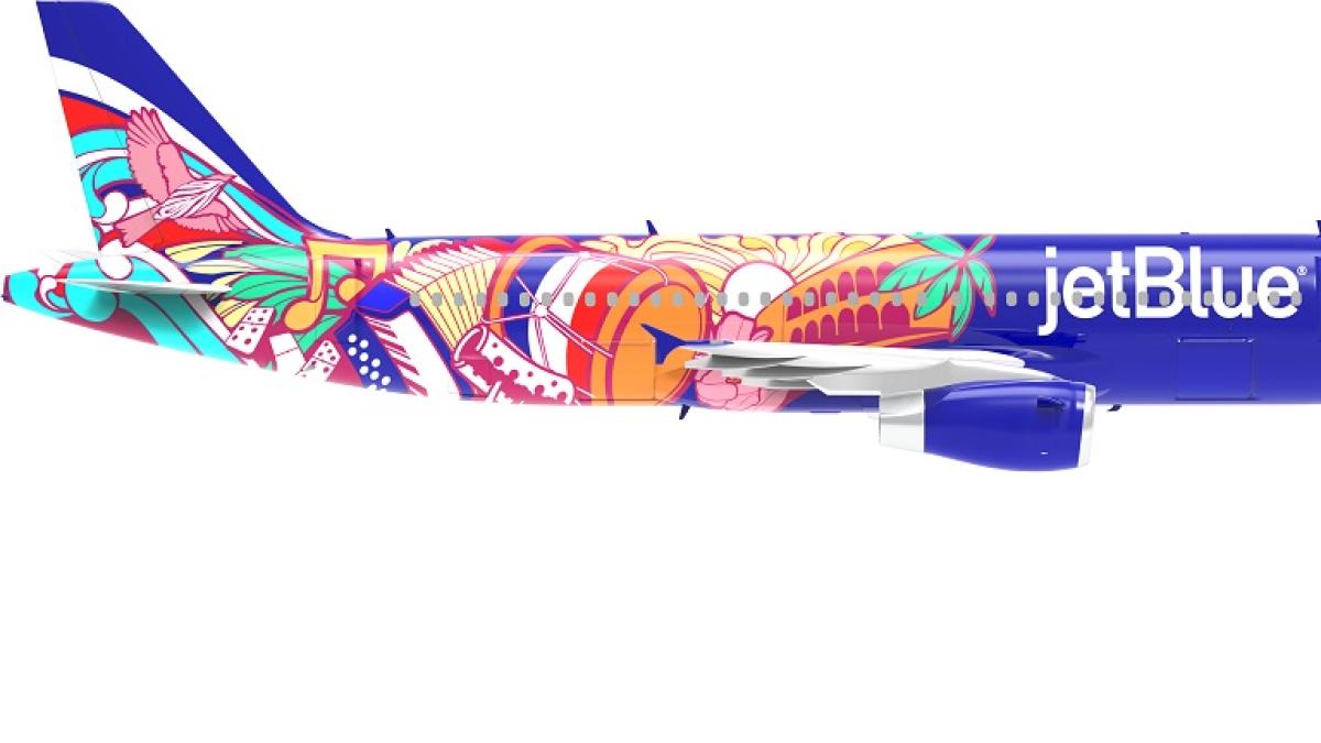 JetBlue anuncia volará aeronave con diseño dedicado a la República Dominicana