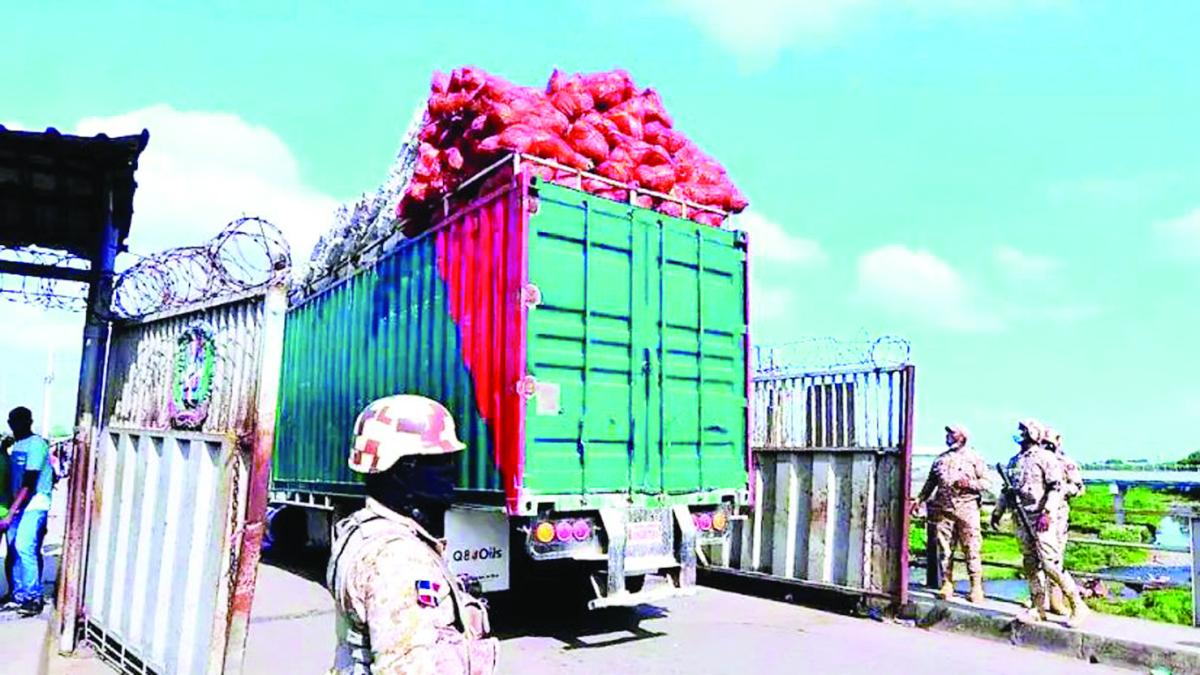 Exportaciones de zona franca hacia Haití caen 33.30% en enero