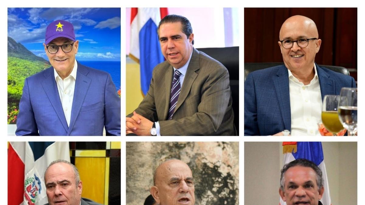 PLD presenta lista de ocho aspirantes a candidato presidencial