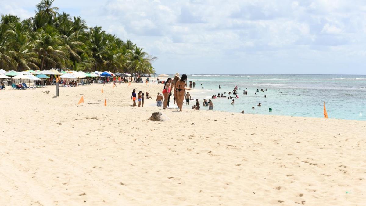 La tranquilidad es la protagonista en las playas de Boca Chica, Guayacanes y Juan Dolio