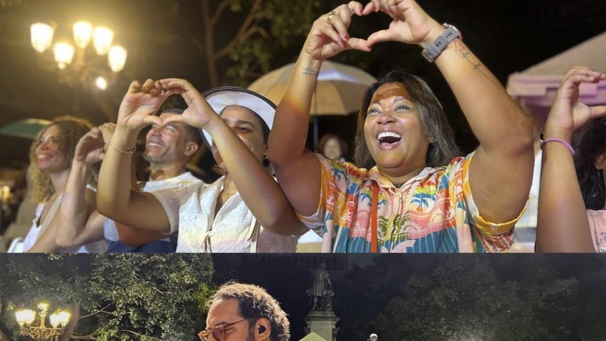El público desborda el Parque Colón para acompañar a Manerra en su gira “Tierra bendita”