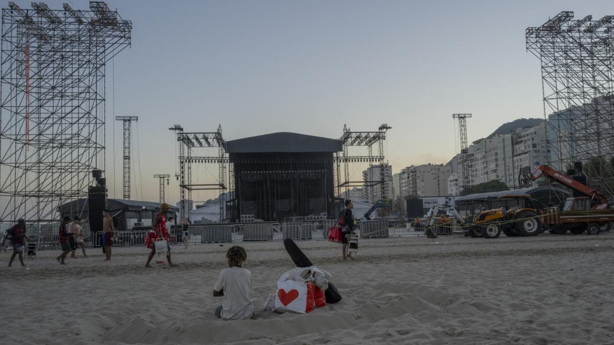 Río de Janeiro con aire latino antes del ‘megashow’ de Shakira
