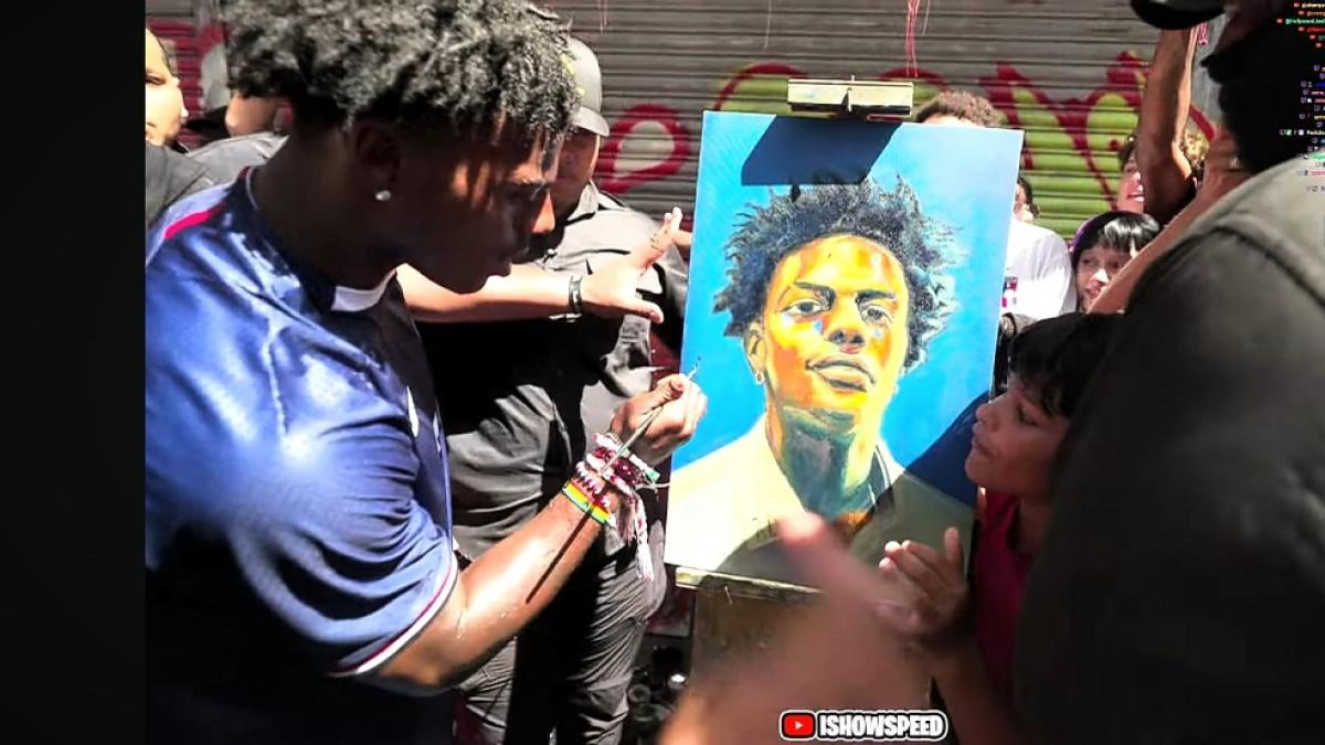 El streamer estadounidense Speed llega a Santo Domingo: recorre calles, juega vitilla y baila dembow