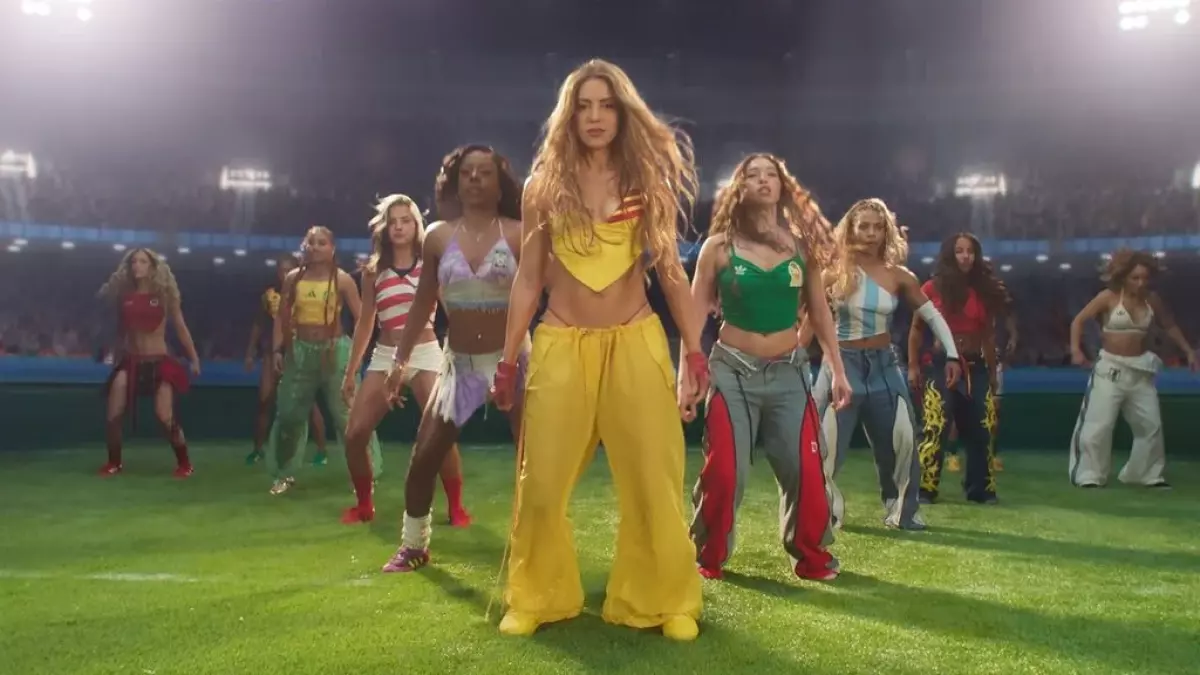 El videoclip mundialista ‘Dai Dai’ de Shakira supera los 100 millones de reproducciones