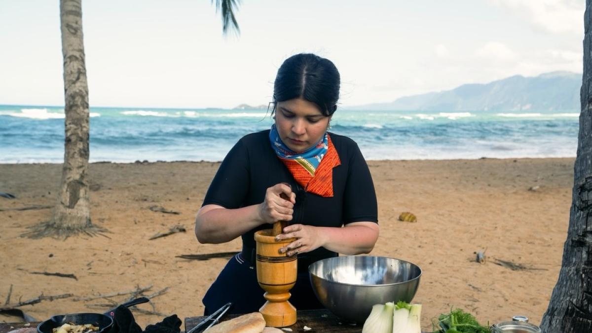 Chef dominicana Paulette Tejada gana reality de cocina estadounidense con un reptil guisado