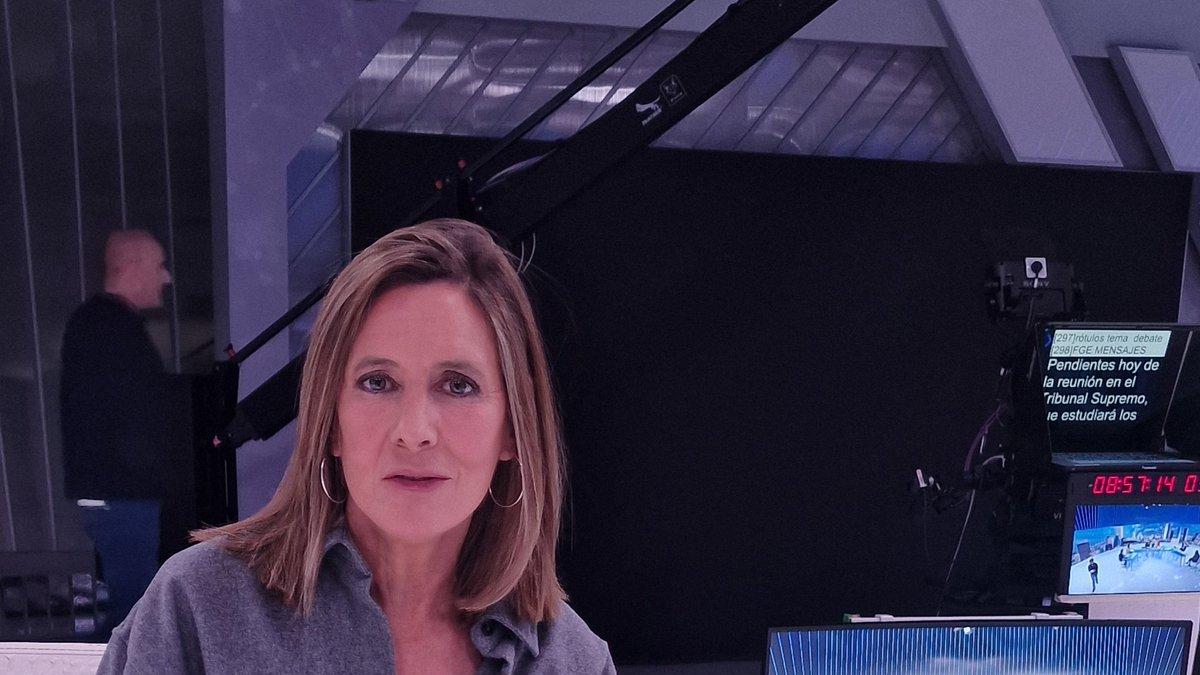 Marta Gómez Montero, periodista que abandonó programa entre lágrimas, regresó “tranquila y reconfortada”
