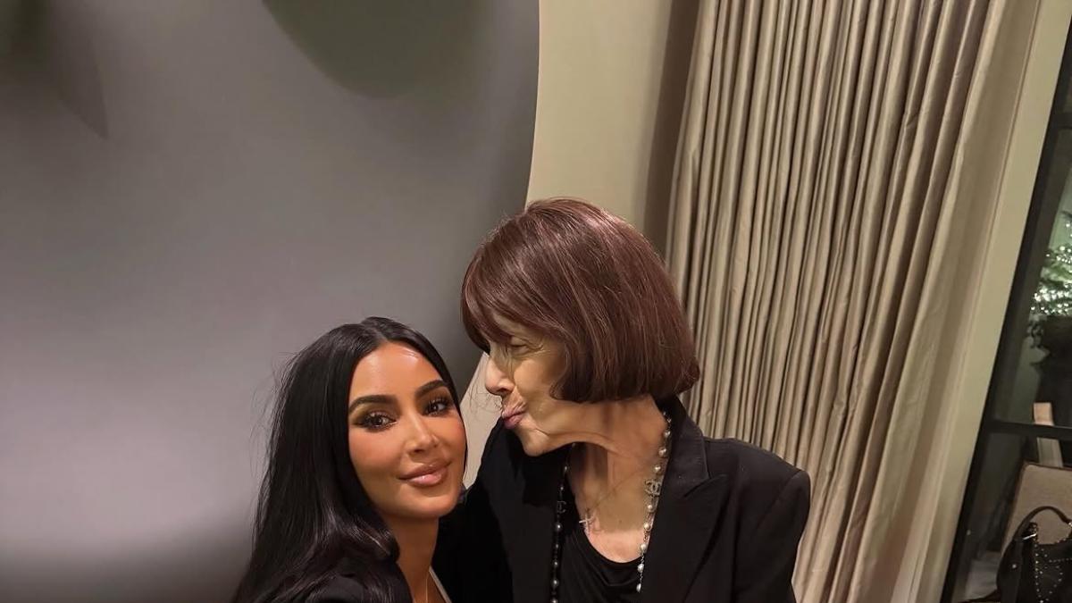 Kim Kardashian causa revuelo por fotos en vacaciones tras muerte de su abuela
