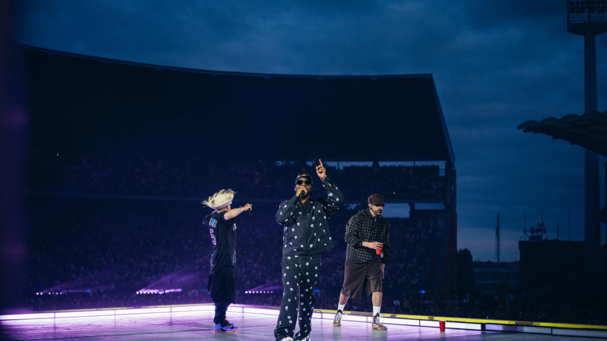 Bad Bunny cierra su gira europea en Bruselas con Jowell y Randy
